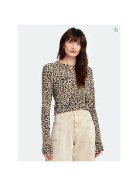 Zadig & Voltaire Lirius Leo 100% Cashmere crew neck Sweater Small